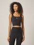 Stretch Essential Tank Top - Black