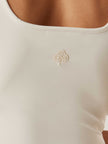 Stretch Essential Tank Top - Off White