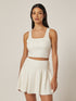 Stretch Essential Tank Top - Off White