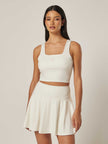 Stretch Essential Tank Top - Off White