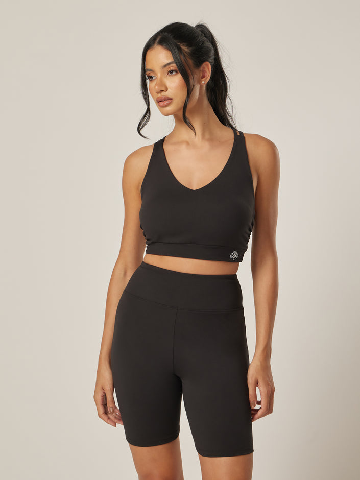 Core Sports Bra, Black