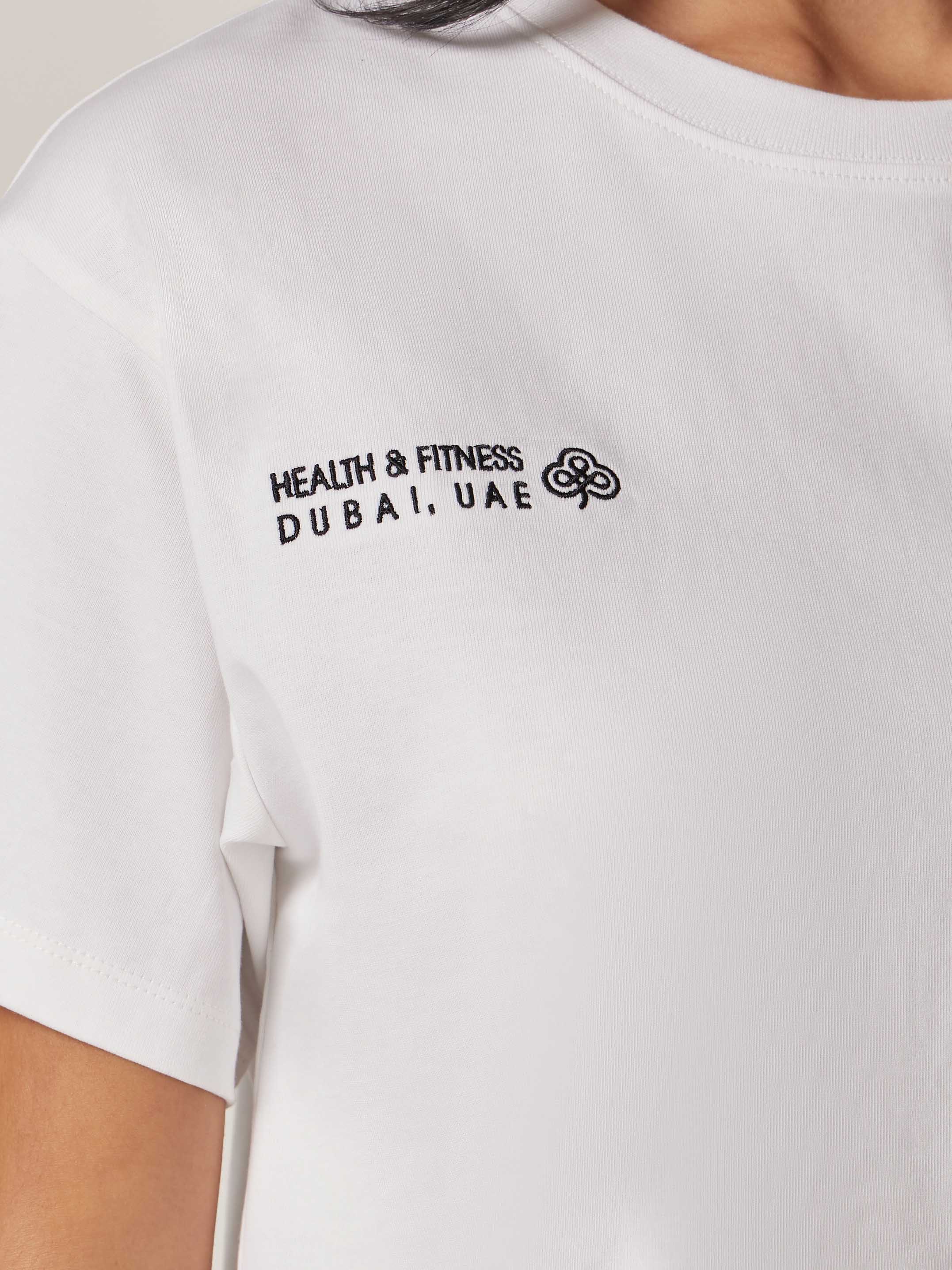 Be Athletica Cotton Oversized Tee - Off White