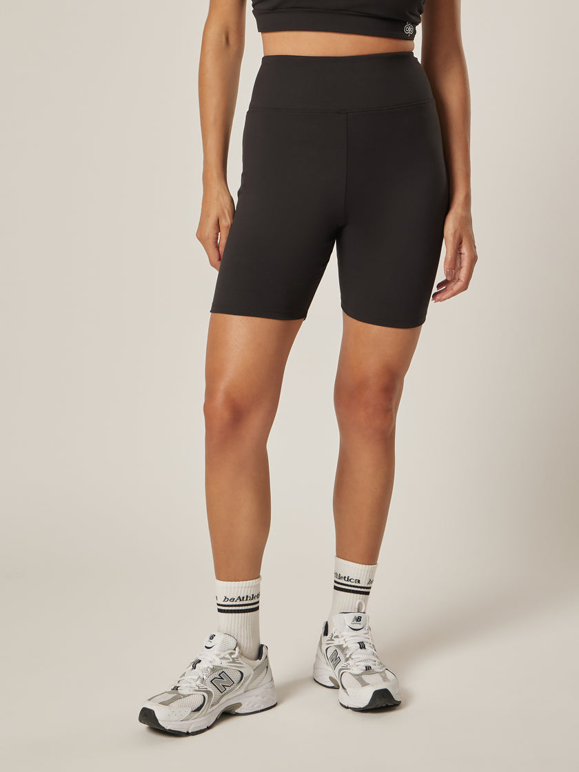 Stretch Cycling Shorts - Black