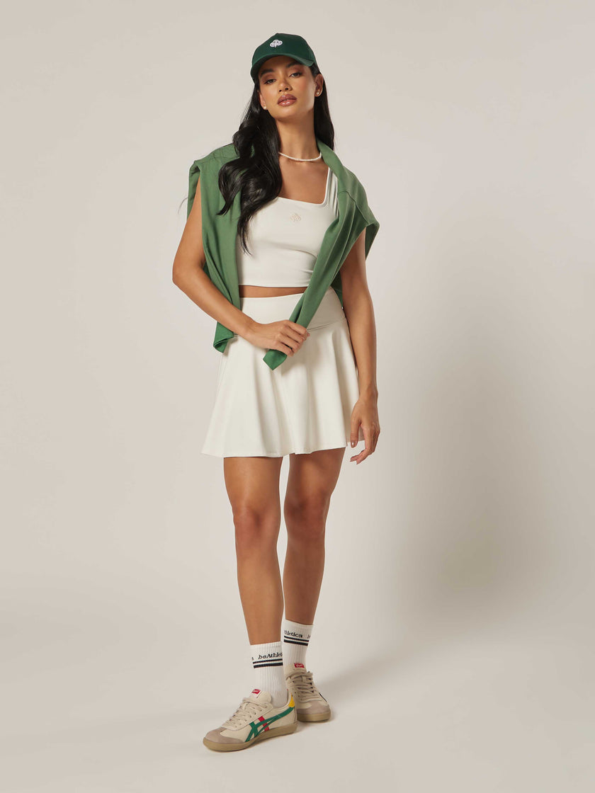 Core Tennis Skort - Off White