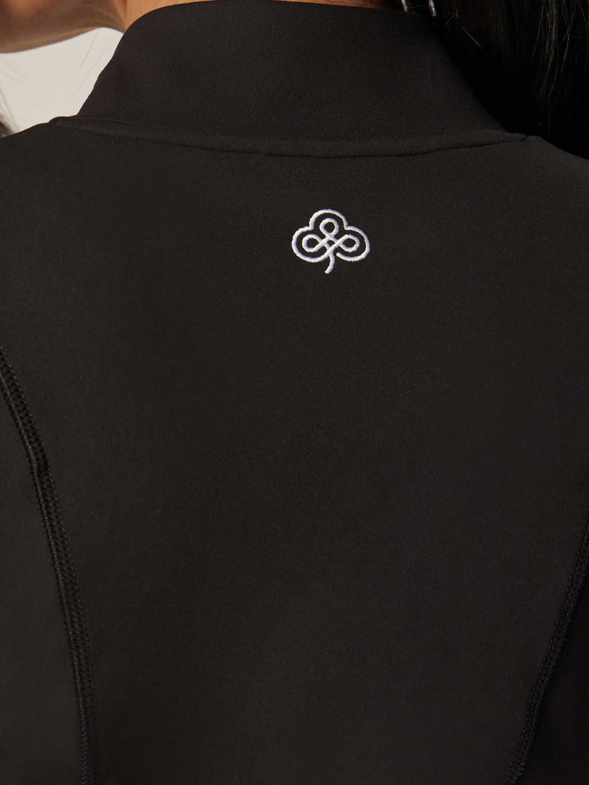 Core Zip-Up Jacket - Black