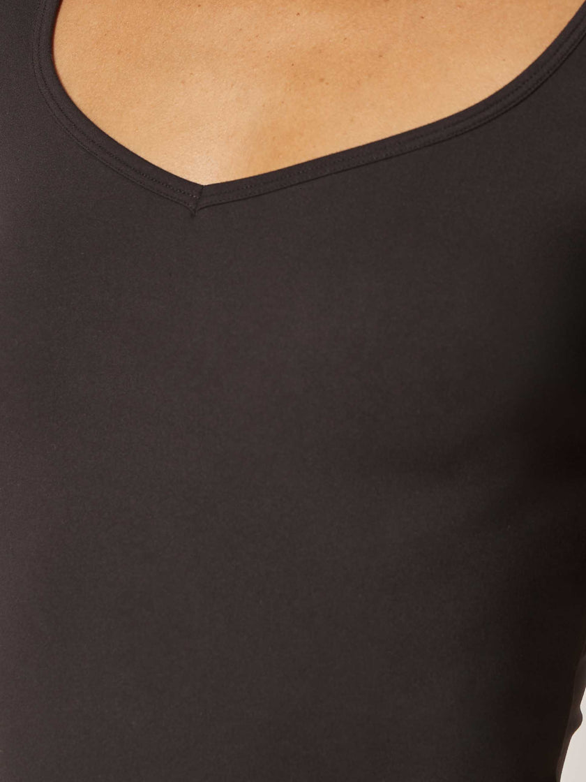 Core Short-Sleeve Top - Black