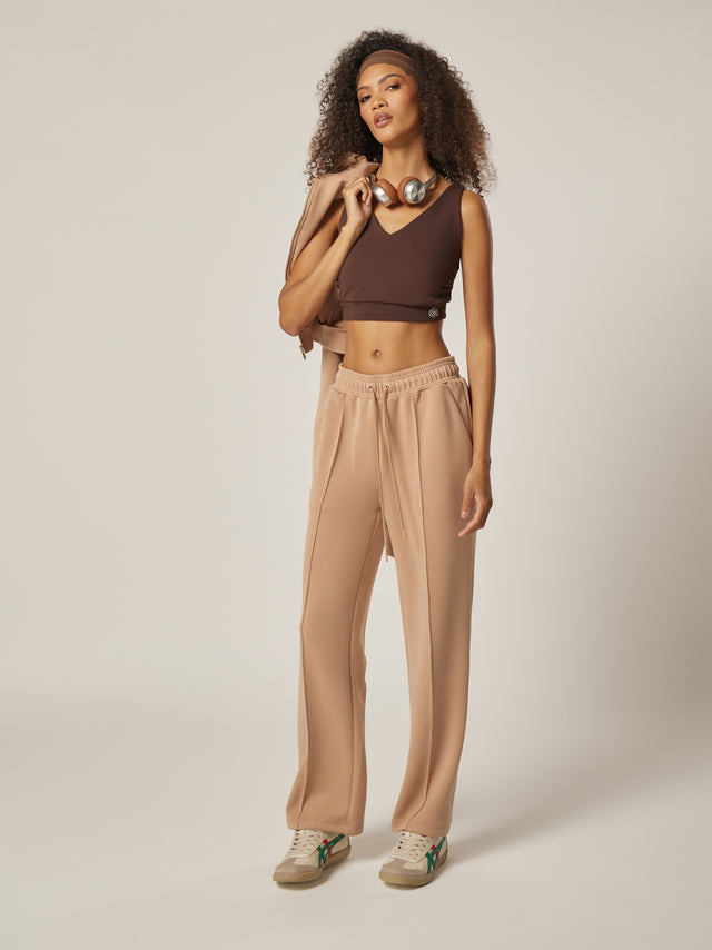 Elevate Essential Sporty Wide-Leg Pants