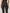 Stretch Flared Leggings - Black