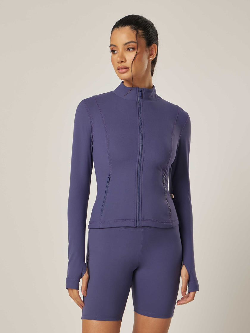 Core Zip-Up Jacket - Patriot Blue