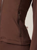 Core Zip-Up Jacket - Coffee Bean