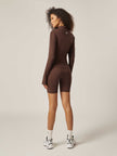Core Zip-Up Jacket - Coffee Bean