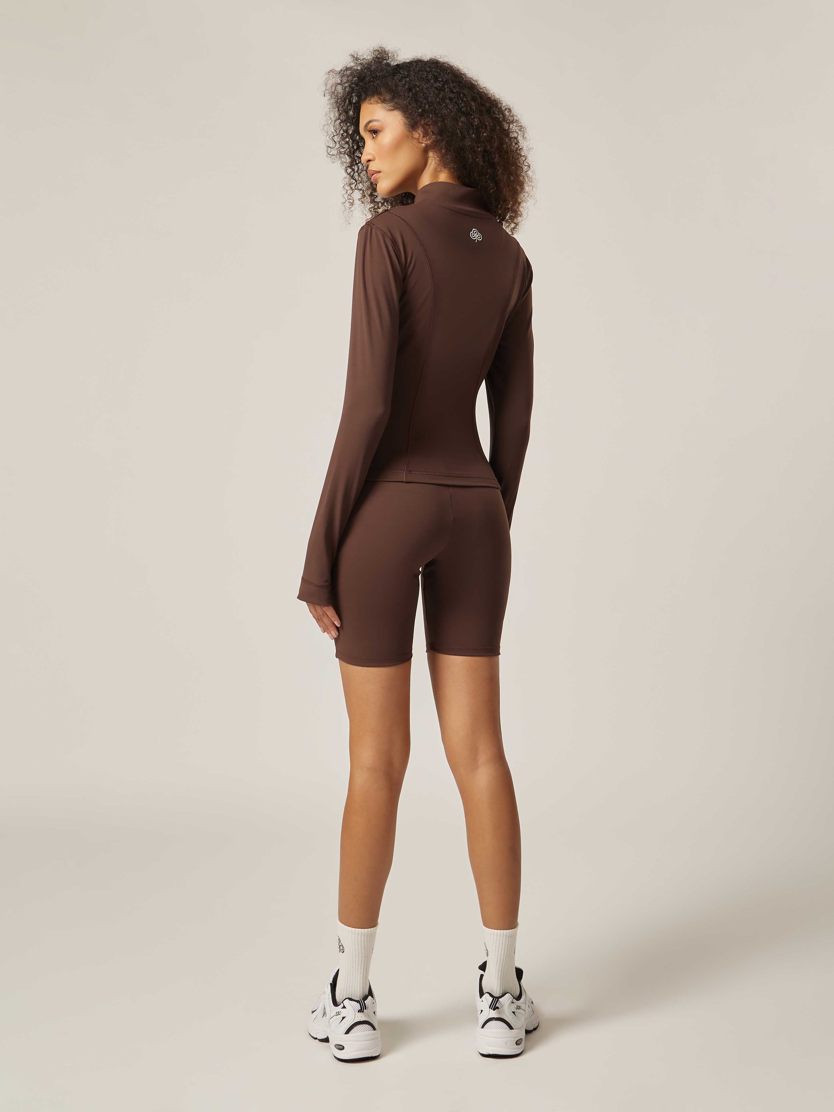 Core Zip-Up Jacket - Coffee Bean