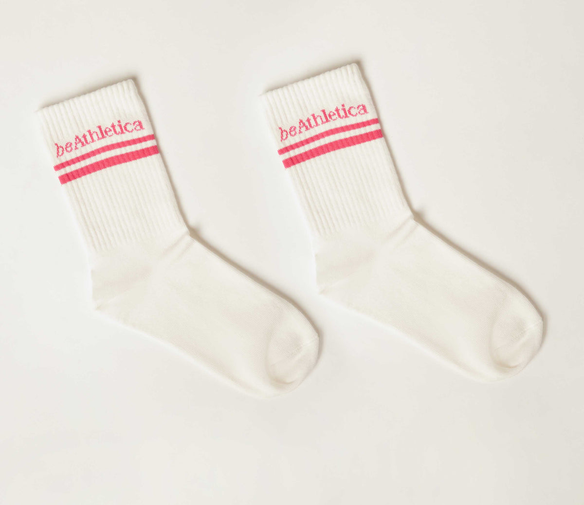Essential Varsity Socks, Tea Rose | Beathletica Activewear