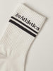 Essential Varsity Socks, Black